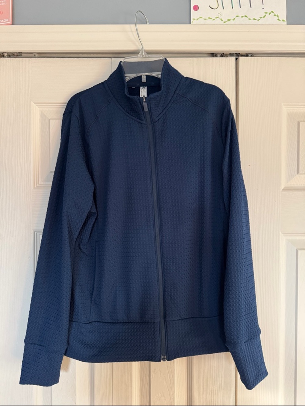 Adidas Navy Full-Zip Women’s Golf Jacket